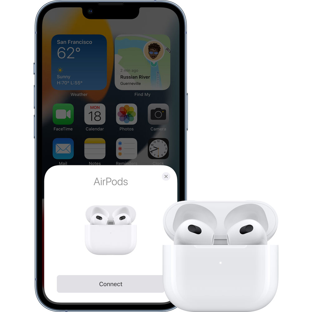 Apple AirPods with MagSafe Wireless Charging Case (3rd Generation)